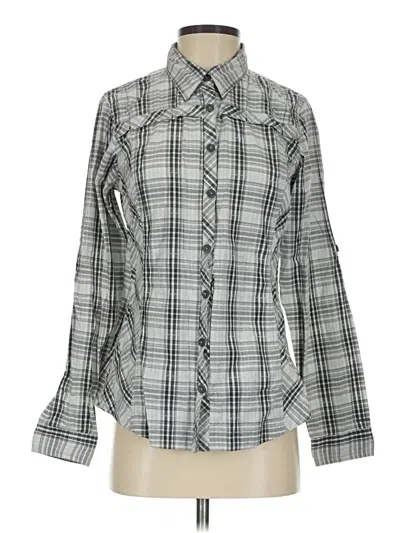 Pre-owned Columbia Long Sleeve Button Down Shirt In Gray