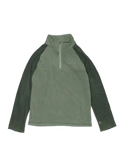 Pre-owned Columbia Kids' Long Sleeve Top Gray Turtleneck Tops