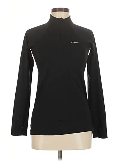 Pre-owned Columbia Long Sleeve T-shirt In Black