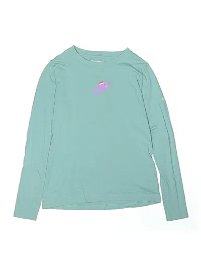 Pre-owned Columbia Kids' Long Sleeve T-shirt In Blue