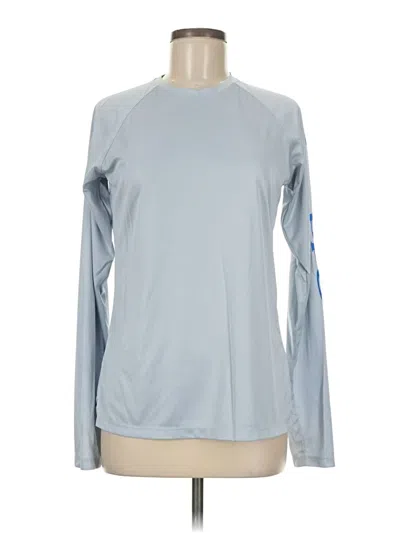 Pre-owned Columbia Long Sleeve T-shirt In Blue