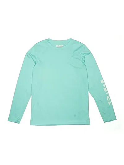 Pre-owned Columbia Kids' Long Sleeve T-shirt In Blue
