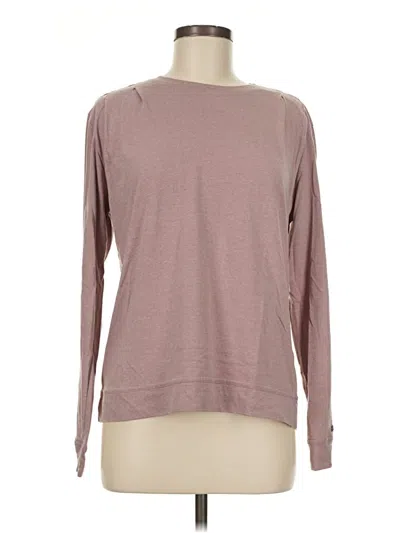 Pre-owned Columbia Long Sleeve T-shirt In Brown