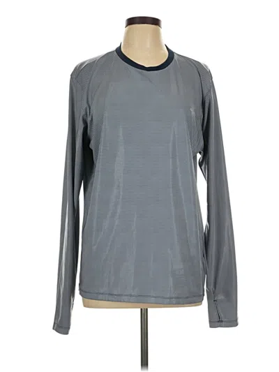 Pre-owned Columbia Long Sleeve T-shirt In Gray