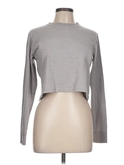 Pre-owned Columbia Long Sleeve T-shirt In Gray