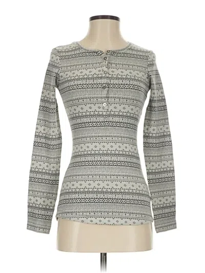 Pre-owned Columbia Long Sleeve T-shirt In Gray