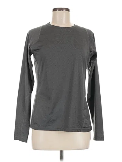 Pre-owned Columbia Long Sleeve T-shirt In Gray