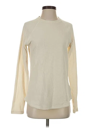 Pre-owned Columbia Long Sleeve T-shirt In Ivory