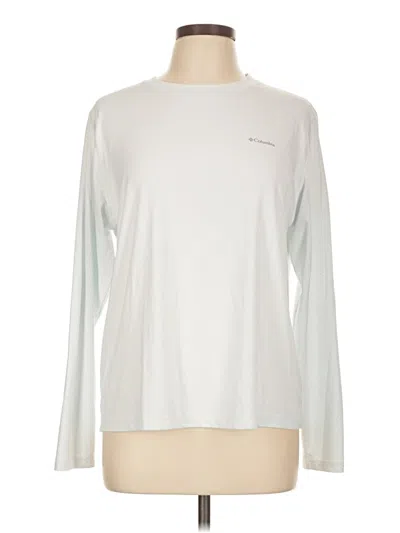 Pre-owned Columbia Long Sleeve T-shirt In Ivory