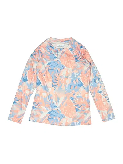 Pre-owned Columbia Kids' Long Sleeve T-shirt In Orange