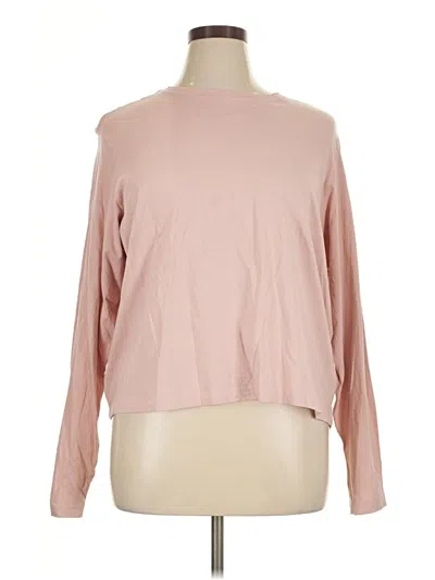 Pre-owned Columbia Long Sleeve T-shirt In Pink