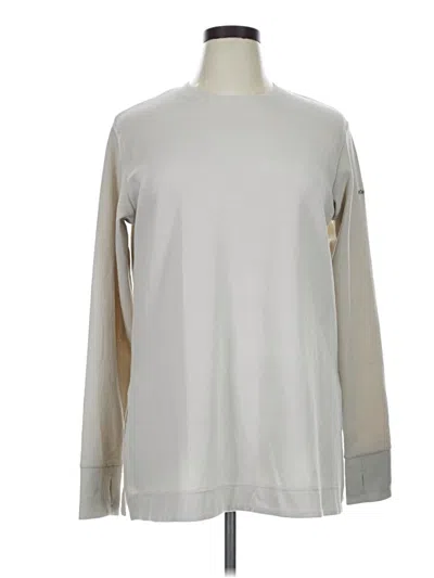Pre-owned Columbia Long Sleeve T-shirt In Silver