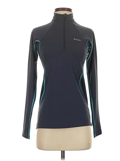Pre-owned Columbia Long Sleeve T-shirt In Teal