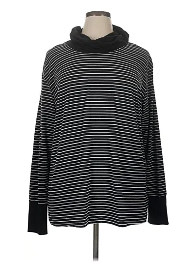 Pre-owned Columbia Long Sleeve Turtleneck In Black