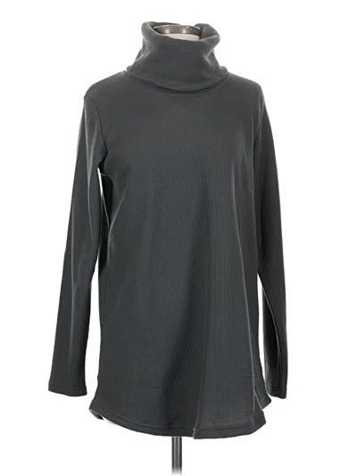 Pre-owned Columbia Long Sleeve Turtleneck In Gray
