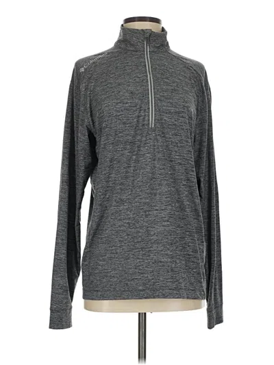 Pre-owned Columbia Long Sleeve Turtleneck In Gray