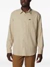 Columbia Long-sleeved Buttoned-down Shirt In Neutral