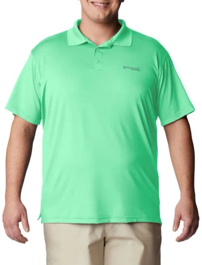 Columbia Low Drag Offshore Polo Shirt In Ocean Mint