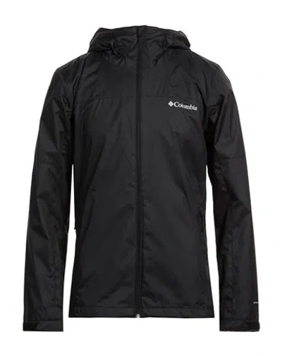 Columbia Man Jacket Black Size S Recycled Polyester