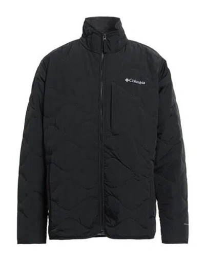 Columbia Man Puffer Black Size Xl Nylon
