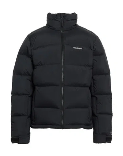 Columbia Man Puffer Midnight Blue Size L Nylon