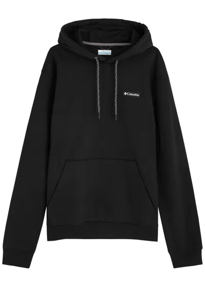 Columbia Marble Canyon Hooded Jersey Sweatshirt In Black