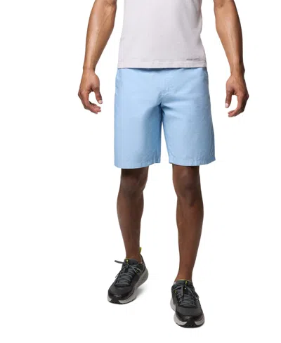 Columbia Men's 8-10" Washed Out Short In Ripple Blu