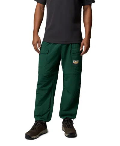 Columbia Men's Acker Rock Regular-fit Convertible Pants In Green