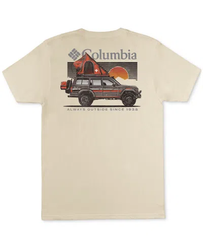 Columbia Men's Always Outside Graphic T-shirt In Chalk