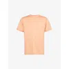 Columbia Mens Apricot Fizz Hike Branded-print Woven T-shirt