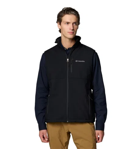Columbia Men's Ascender Ii Softshell Vest In Black