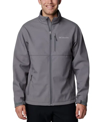 Columbia Men's Ascender Water-resistant Softshell Jacket In City Grey