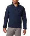 Columbia Men's Ascender Water-resistant Softshell Jacket In Collegiate Navy