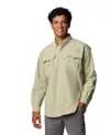 Columbia Men's Bahama Ii Long Sleeve Shirt In Smokey Sag