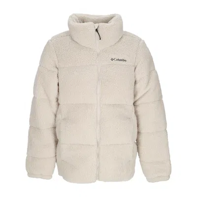 Columbia Men's Bear Puffect Sherpa Jacket Dark Stone