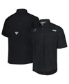 Columbia Men's Black Arizona Diamondbacks Tamiami Omni-shade Button-down Shirt In Black
