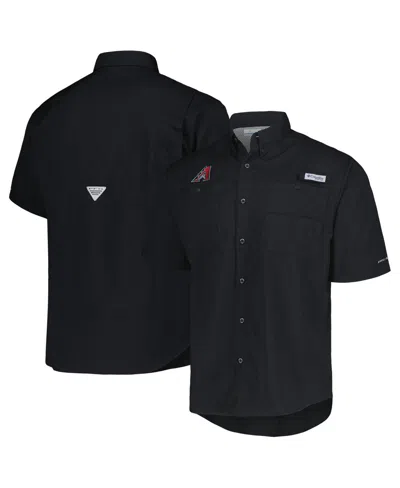 Columbia Men's Black Arizona Diamondbacks Tamiami Omni-shade Button-down Shirt