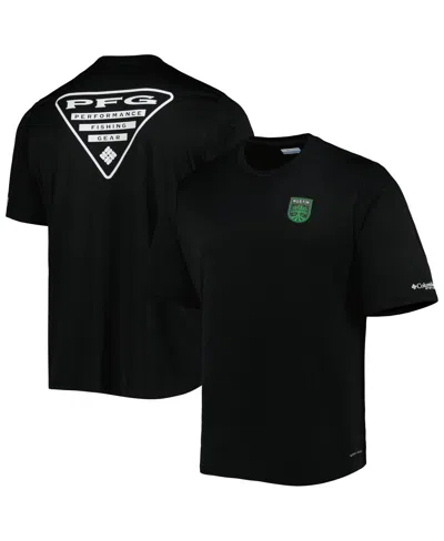 Columbia Men's Black Austin Fc Terminal Tackle Omni-shade T-shirt