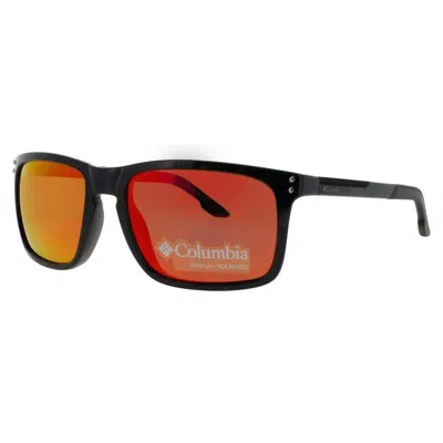 Columbia Men's Black Rectangular Sunglasses C524sp009 In ["black"]