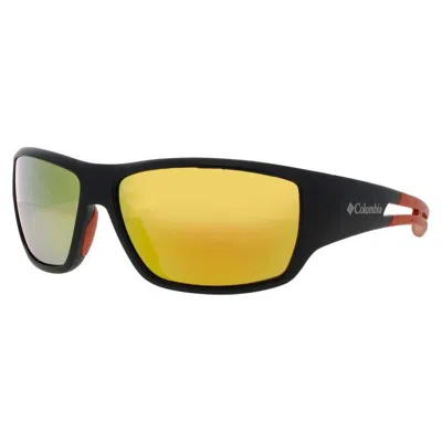 Columbia Men's Black Rectangular Sunglasses C525sp008 In ["black"]