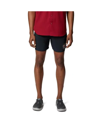 Columbia Men's Black South Carolina Gamecocks Pfg Terminal Roamer Omni-shade Stretch Shorts