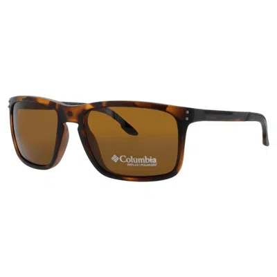 Columbia Men's Brown Rectangular Sunglasses C524sp242 In ["brown"]