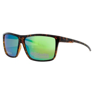 Columbia Men's Brown Rectangular Sunglasses C572spn242 In ["brown"]