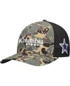 Columbia Men's Camo Dallas Cowboys Phg Mesh Flex Hat In Multi