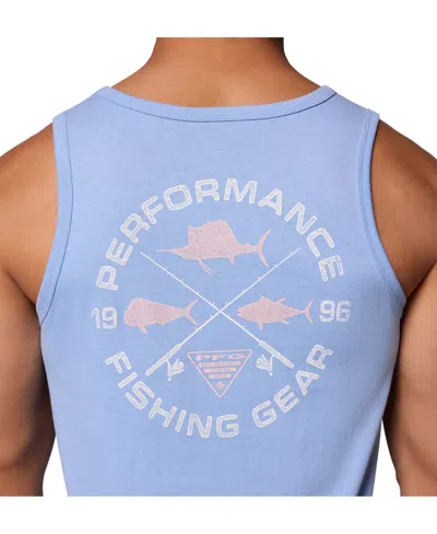 Columbia Men's Cast Graphic Tank Top In White