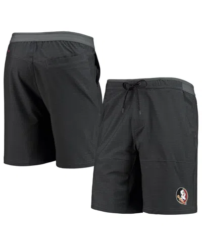 Columbia Men's  Heathered Charcoal Florida State Seminoles Twisted Creek Omni-shield Shorts