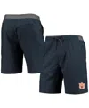Columbia Men's  Heathered Navy Auburn Tigers Twisted Creek Omni-shield Shorts In Heather Navy