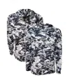 Columbia Men's  Navy Dallas Cowboys Camo Super Terminal Tackle Pullover Hoodie In Navy