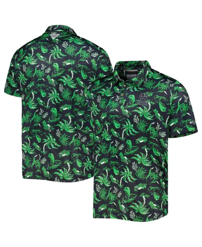 Columbia Men's  Navy Notre Dame Fighting Irish Super Terminal Tackle Omni-shade Polo Shirt