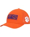 Columbia Men's  Orange Clemson Tigers Pfg Hooks Flex Hat In Orange